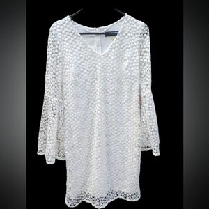 Karl Lagerfeld Paris White Eyelet